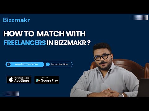 How to match with freelancers in Bizzmakr?