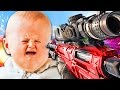 MOST ANNOYING KID EVER CRIES IN CRAZY BO3 1V1! (Black Ops 3 Trolling)