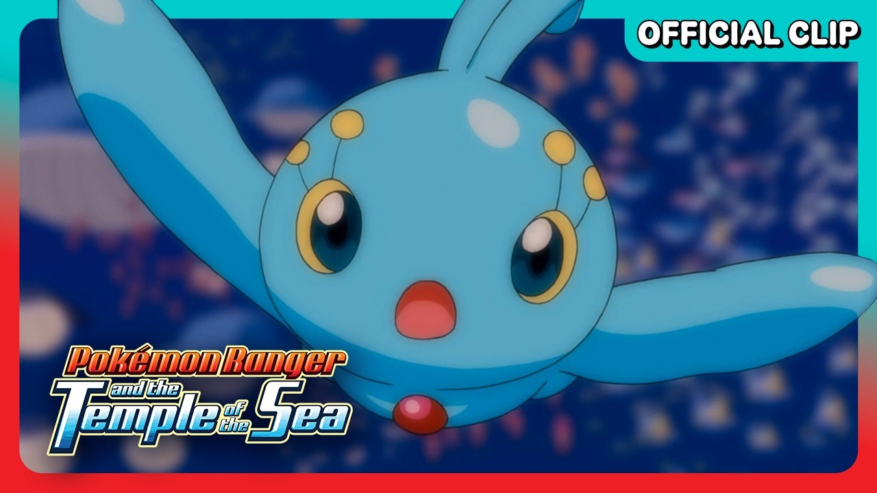 Miniature de la vidéo The Mythical Pokémon Manaphy! - Official Movie Clip du film Pokémon Ranger et le Temple des Mers