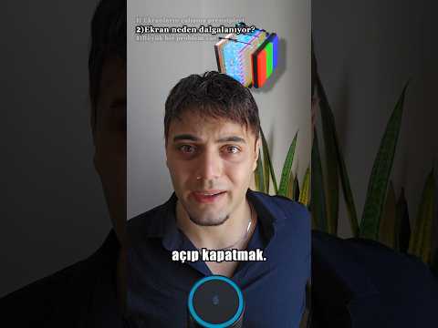 Bu ekran neden böyle?🧐 #samsung #apple #iphone #tech #bilim