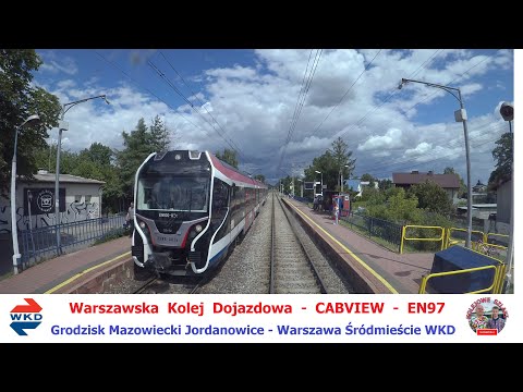 [CabView 4K] WKD EN97 Grodzisk Mazowiecki - Warszawa #kabinamaszynisty #strajkwkd #wkd