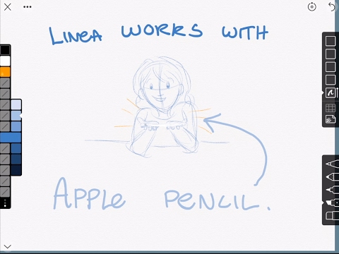 Linea is the best iPad sketching app