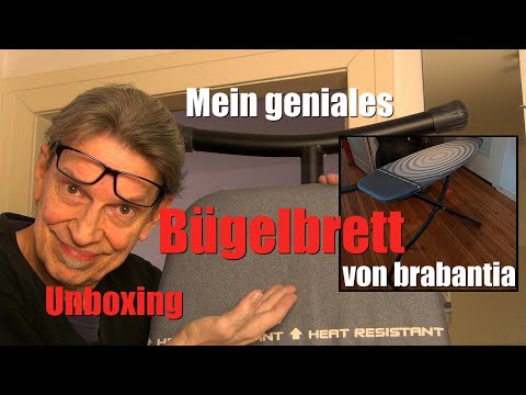 Brabantia gludināmais dēlis D, 1350x450 mm, 35 mm rāmis, oval titan video