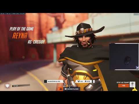 POTG! 17K DMG! GALE CASSIDY OVERWATCH 2 SEASON 5 GAMEPLAY TOP 500
