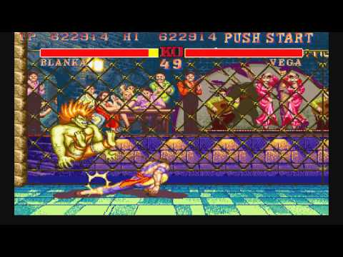 Street Fighter 2 Champion Edition | Blanka vs Vega