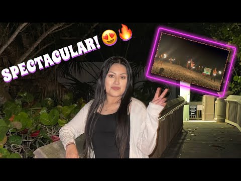 I WENT TO SEE A FIRE SHOW AT THE BEACH!! IT WAS AMAZING! *MUST WATCH*