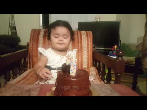 Amulya 1st birthday