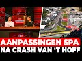 ''Na de crash van Van 't Hoff is er geen excuus om Spa niet aan te passen'' | Goedemorgen GPFans