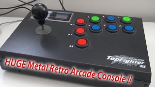 One HUGE Arcade Metal Game Stick Console That Plays Everything 😎