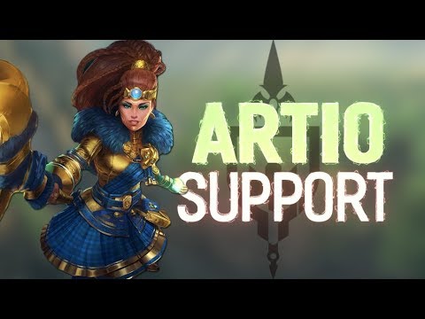 ARTIO RANKED SUPPORT: NEW COMMS WIN GAMES! - Incon - Smite