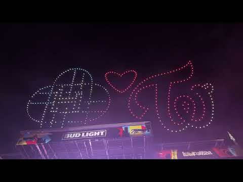 TWICE X KPOP Demon Hunters Droneshow Lollapalooza Chicago 08-02-25