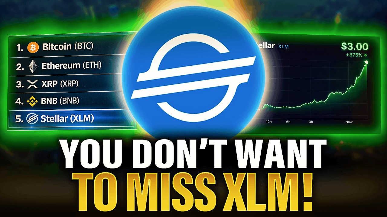 Stellar Lumens XLM Price Is EXTREMELY Undervalued (Here's Why!)