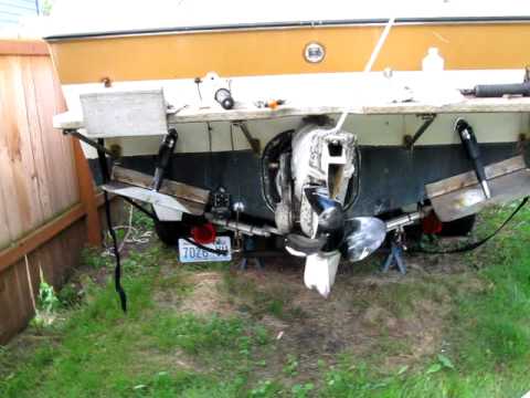 Lenco retrofit electric actuators (old bennett trim tabs system)