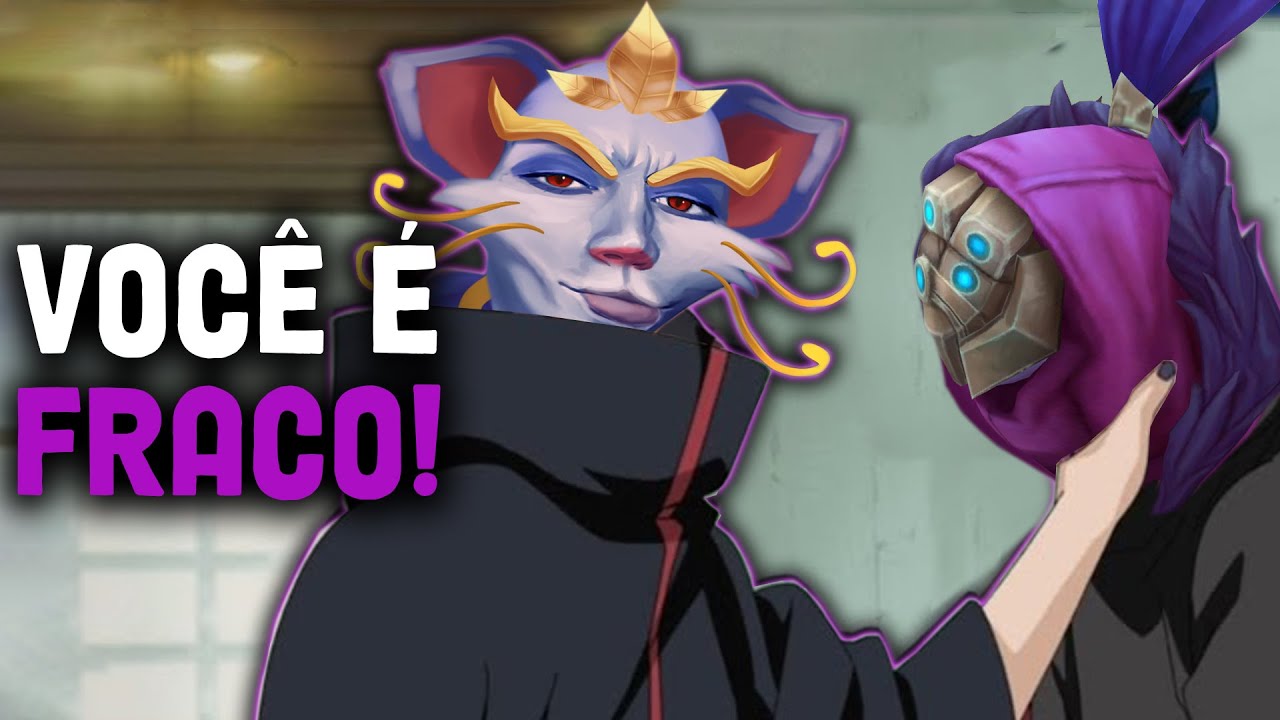 O CAMPEÃO MAIS FRACO DE CADA REGIÃO DO LEAGUE OF LEGENDS