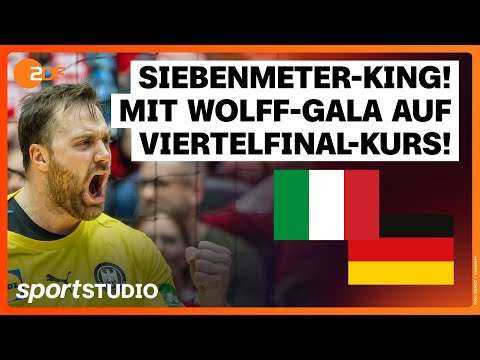 Italien – Deutschland Highlights | Handball-WM 2025 | sportstudio
