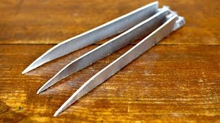 EASY To Make WOLVERINE'S Adamantium Claws
