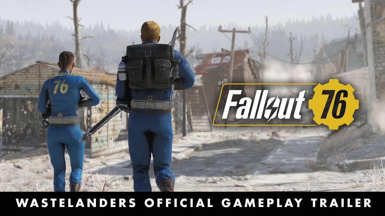 Fallout 76 - Official E3 2019 Wastelanders Gameplay Trailer - YouTube