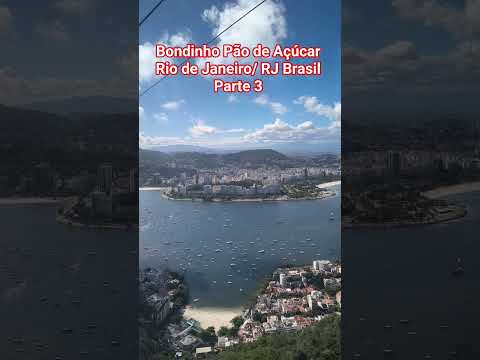 Vista do Bondinho Pão de Açúcar, Rio de Janeiro/RJ Brasil #riodejaneiro