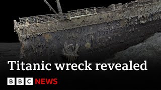 Scan of Titanic reveals wreck as never seen before