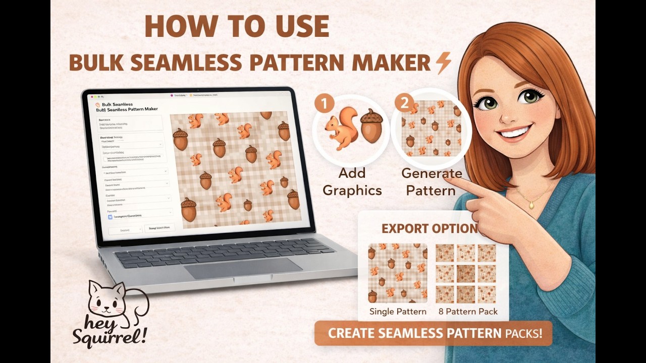 Make Seamless Patterns in Seconds with this App!