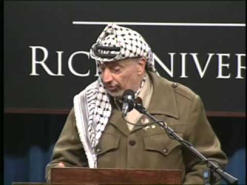 , title : 'Yasser Arafat, President of the Palestine National Authority'
