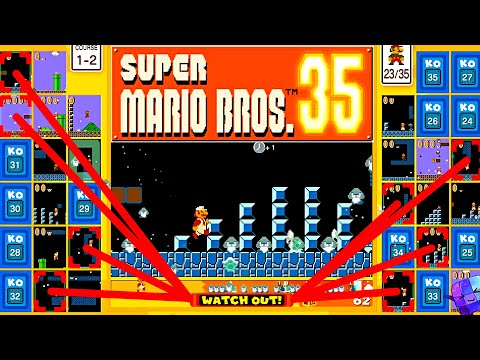Super Mario Bros. 35 Battle Royale Gameplay #10