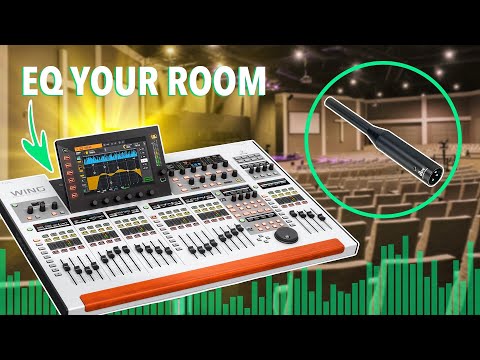 How to EQ YOUR ROOM on Behringer Wing | using Oscillator