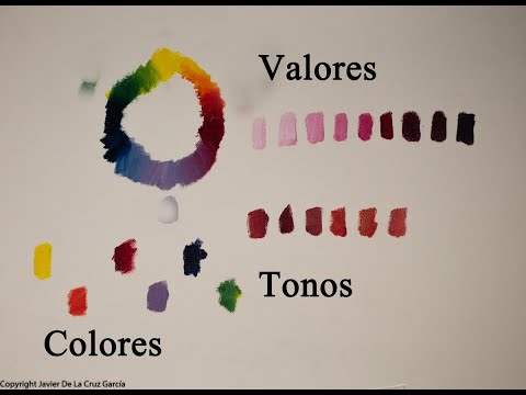 Diferencia entre color, tono y valor