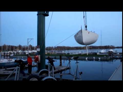 moxXie J/22 Sailboat Launch Day