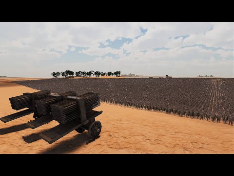 3 HWACHA vs 150,000 CAVEMEN - Ultimate Epic Battle Simulator 2 | UEBS 2