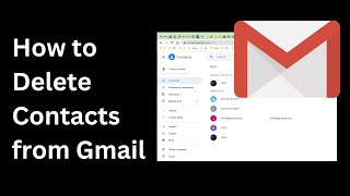 How to Delete Previously Used Email Addresses from Gmail?