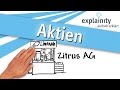 Aktien einfach erklärt (explainity® Erklärvideo)