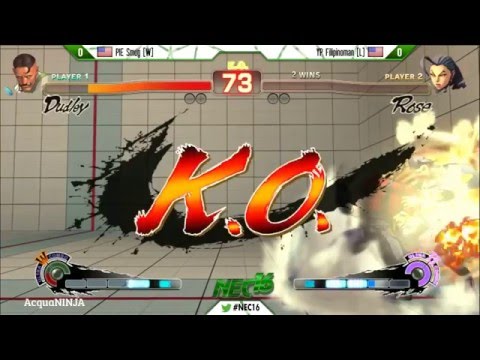 NEC 2016 Grand Finals in HD Ultra Street Fighter 4 (USFIV)