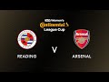 Reading v Arsenal | Full Match | FA Women's Continental Tyres League Cup | 24 Jan 2024