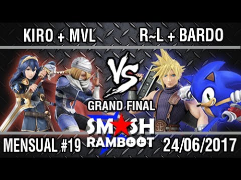 [SmashxRamboot #19] Kiro+MVL Vs. Robo~Luigi+El_Bardo Grand Final