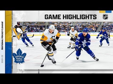 Pittsburgh Penguins vs Toronto Maple Leafs | November 20, 2021 | Game Highlights | NHL