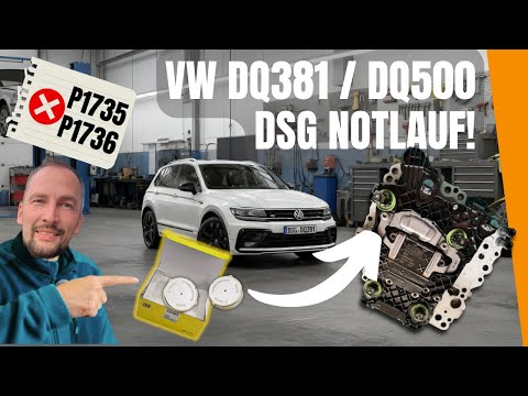 VW DSG Errors P1735 & P1736? Replace the clutch pressure sensor yourself! DQ381 | DQ500
