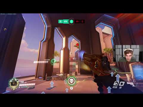 225 HP! INSANE BUFF MCCREE ! JAKE MCCREE GAMEPLAY OVERWACTH SEASON 25 TOP 500