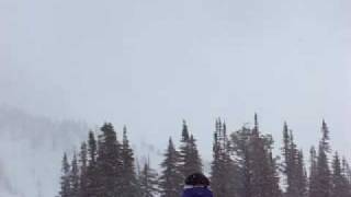 preview picture of video 'Snowbasin Utah-NeedlesBlue Grouse Run (POV)'