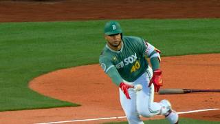 This was an unexpected reaction to being hit by a pitch