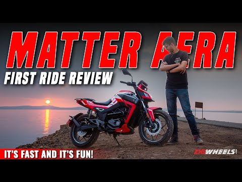 Matter Aera First Ride Review | India's First Electric Bike With A Gearbox!