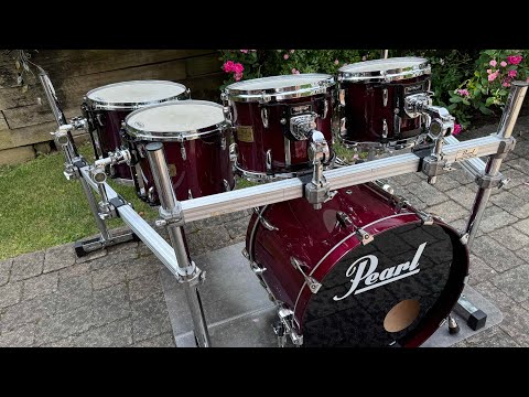 Pearl Masters Custom Maple Shell Drum Kit | Reverb