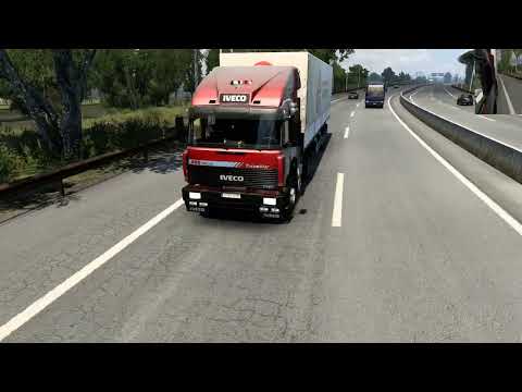 ETS 2 - Iveco Turbostar by Ralf84 with Viberti Trailer - Semitrailers Pack by Ralf84 & Scaniaman1989