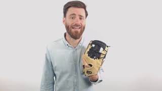 Video thumbnail: Nokona SKN 11.25" Baseball Glove: SKN-200I