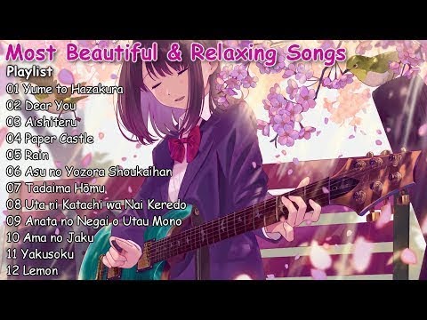 【1 Hour】Most Beautiful & Relaxing Japanese Songs 2019 - For Relax & Sleep