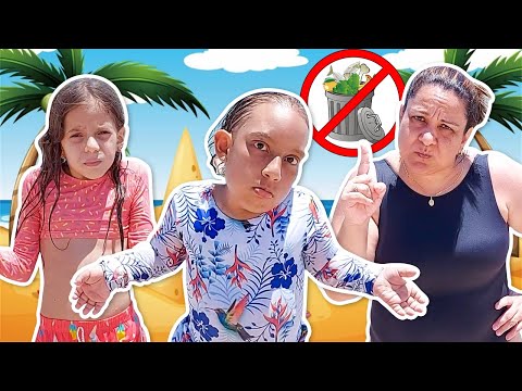 Maria Clara and Jessica New Rules of Conduct at the beach - MC Divertida