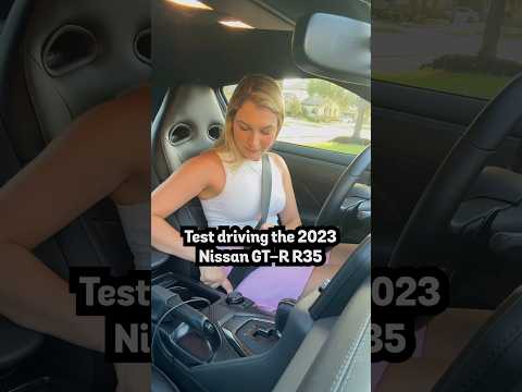 Test Driving the 2023 Nissan GT-R R35!