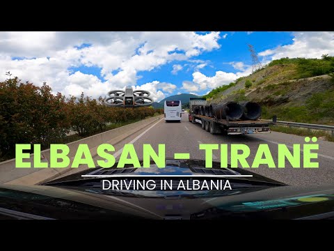 Elbasan - Tiranë | Car Driving 2024 - 🇦🇱 Albania @MTravelVlog