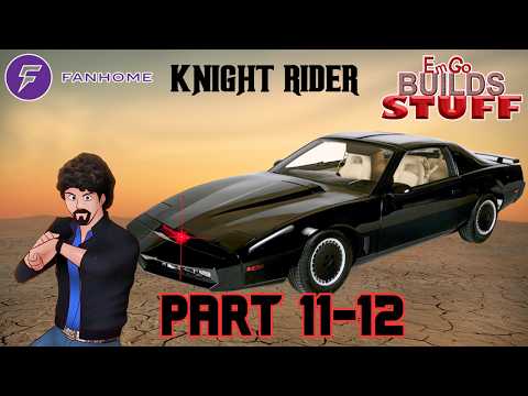 Fanhome Knight Rider K.I.T.T. Build (Part 11-12): EmGo Builds Stuff