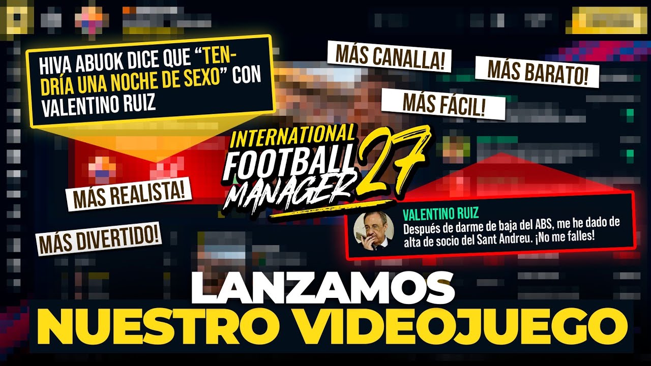 ANUNCIO HISTÓRICO: VAMOS A CREAR NUESTRO PROPIO VIDEOJUEGO